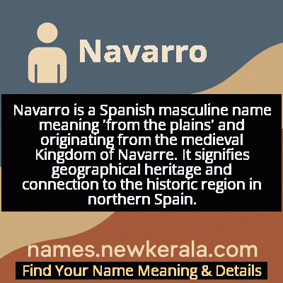 Navarro Name Meaning and Origin