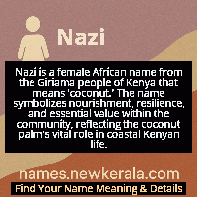 Nazi Name Meaning and Origin