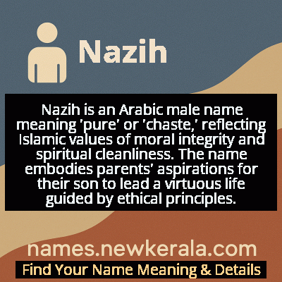 Nazih Name Meaning and Origin