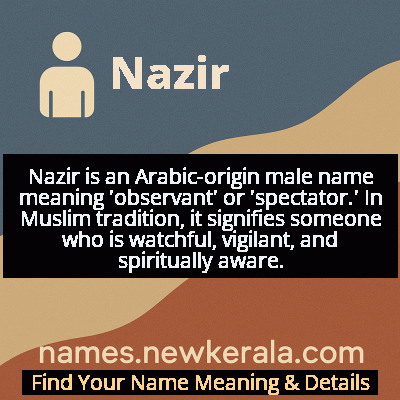 Nazir Name Meaning and Origin