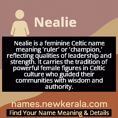 Nealie Name Meaning and Origin