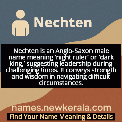 Nechten Name Meaning and Origin