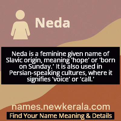 Neda Name Meaning and Origin