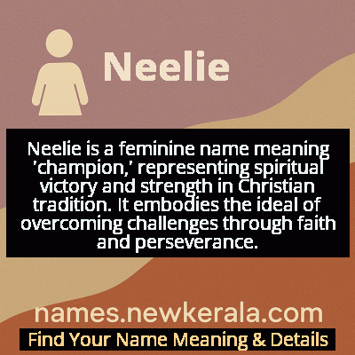 Neelie Name Meaning and Origin