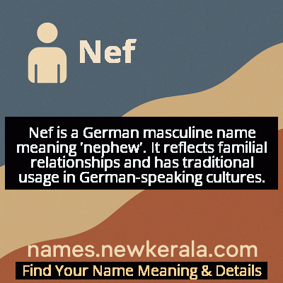 Nef Name Meaning and Origin