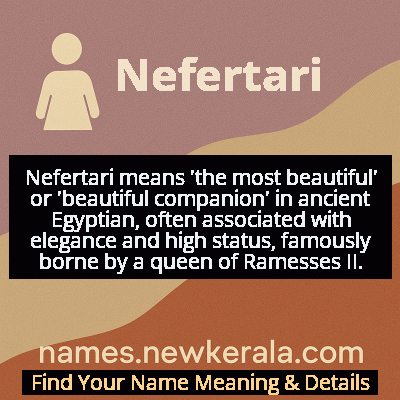 Nefertari Name Meaning and Origin