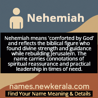 Nehemiah Name Meaning and Origin