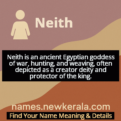 Neith Name Meaning and Origin