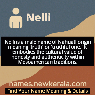 Nelli Name Meaning and Origin