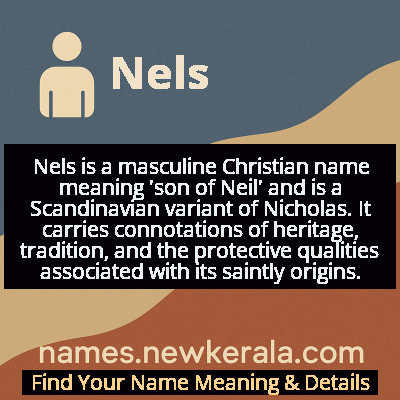 Nels Name Meaning and Origin