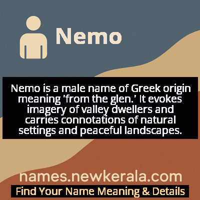 Nemo Name Meaning and Origin