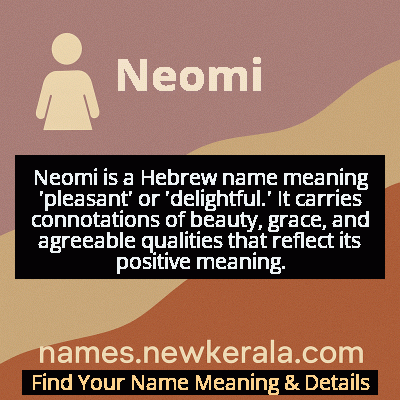 Neomi Name Meaning and Origin