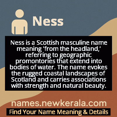 Ness Name Meaning and Origin