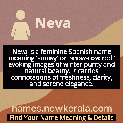 Neva Name Meaning and Origin