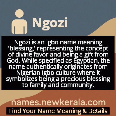 Ngozi Name Meaning and Origin