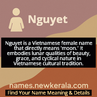 Nguyet Name Meaning and Origin
