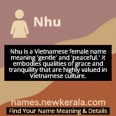 Nhu Name Meaning and Origin
