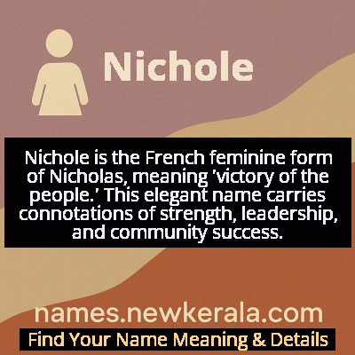 Nichole Name Meaning and Origin