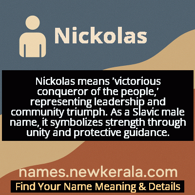 Nickolas Name Meaning and Origin