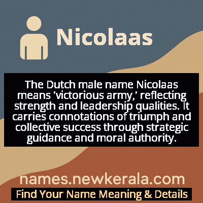 Nicolaas Name Meaning and Origin