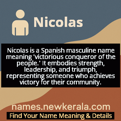 Nicolas Name Meaning and Origin
