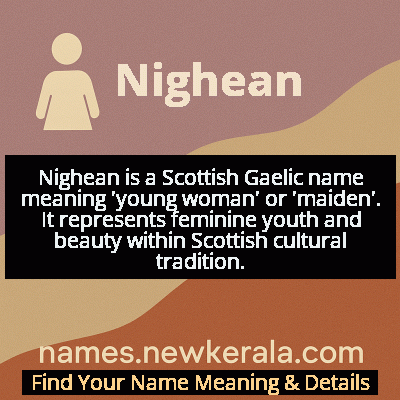 Nighean Name Meaning and Origin