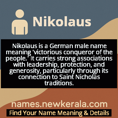 Nikolaus Name Meaning and Origin