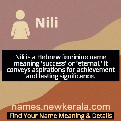 Nili Name Meaning and Origin