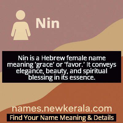 Nin Name Meaning and Origin