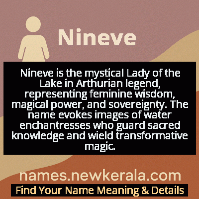 Nineve Name Meaning and Origin