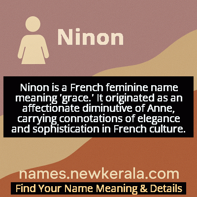 Ninon Name Meaning and Origin