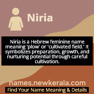 Niria Name Meaning and Origin