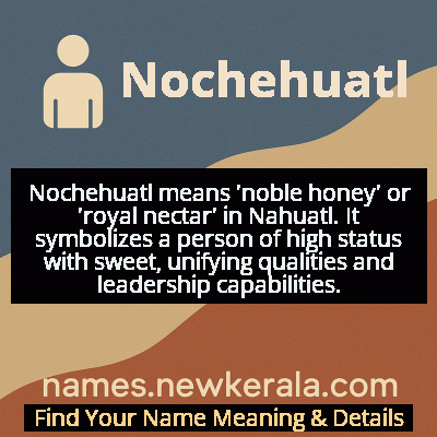 Nochehuatl Name Meaning and Origin