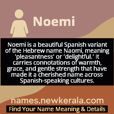 Noemi Name Meaning and Origin