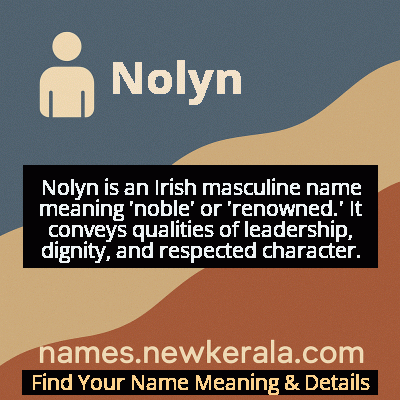 Nolyn Name Meaning and Origin