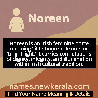 Noreen Name Meaning and Origin