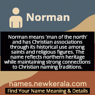 Norman Name Meaning and Origin