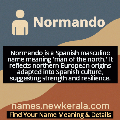 Normando Name Meaning and Origin