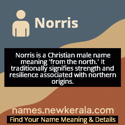 Norris Name Meaning and Origin