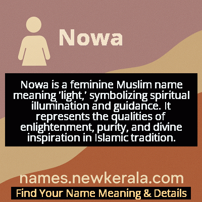 Nowa Name Meaning and Origin