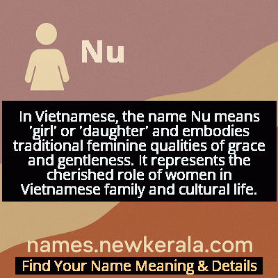 Nu Name Meaning and Origin