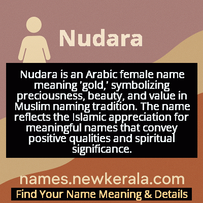 Nudara Name Meaning and Origin