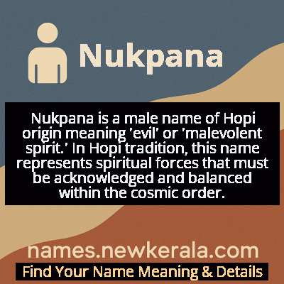Nukpana Name Meaning and Origin