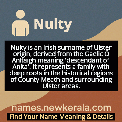 Nulty Name Meaning and Origin