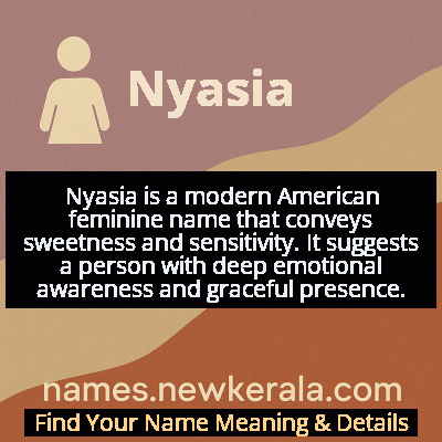 Nyasia Name Meaning and Origin