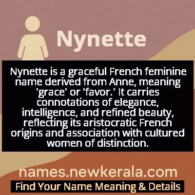 Nynette Name Meaning and Origin