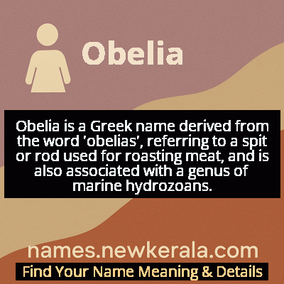 Obelia Name Meaning and Origin