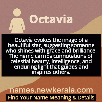 Octavia Name Meaning and Origin