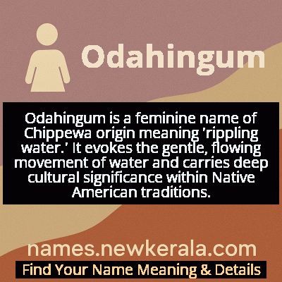 Odahingum Name Meaning and Origin