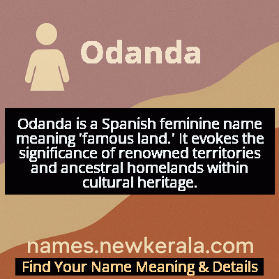 Odanda Name Meaning and Origin